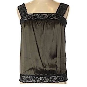 Silk and lace blouse